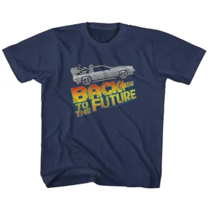 Back To The Future 8Bit To The Future Toddler T-Shirt