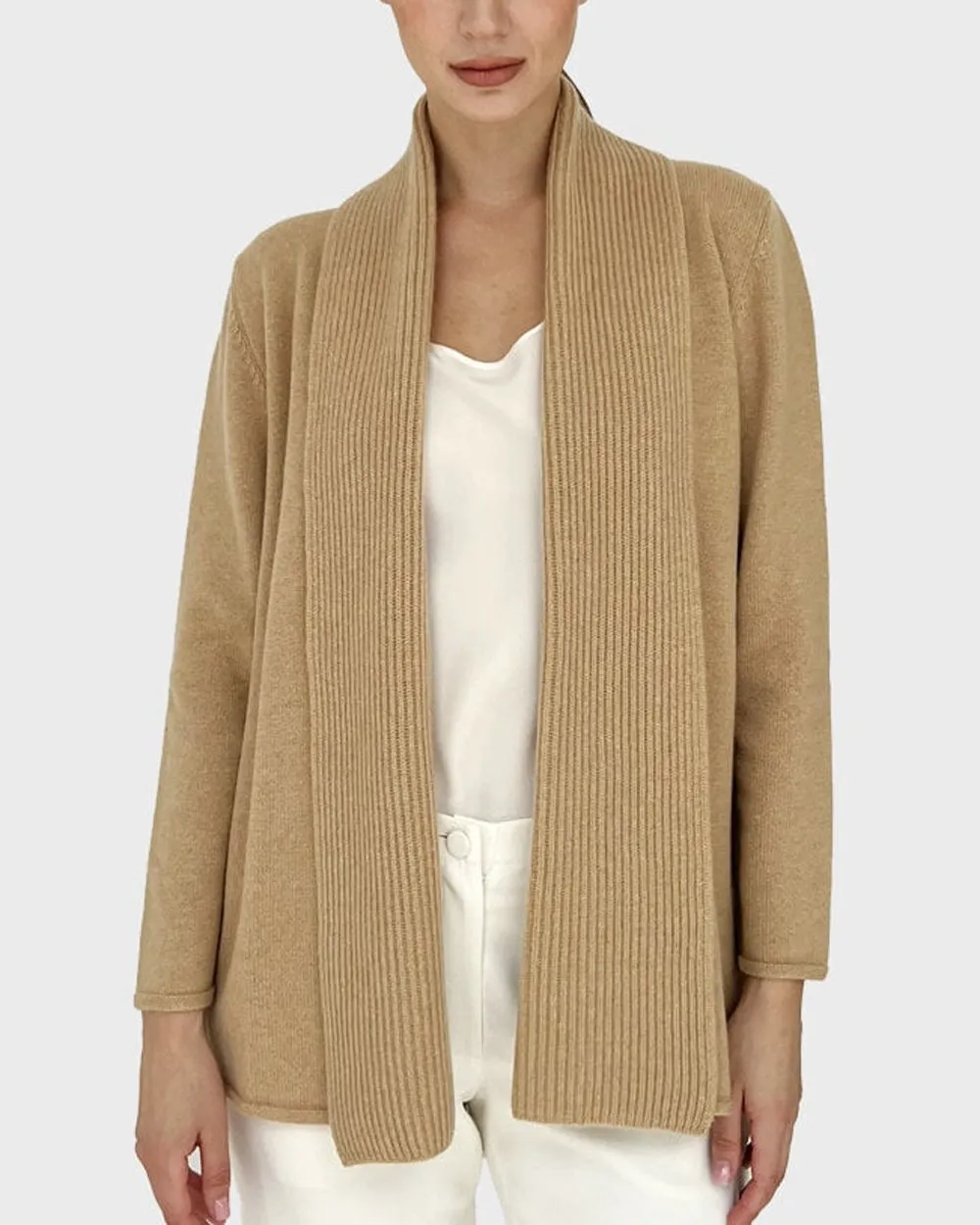 Beige Lucia Cardigan