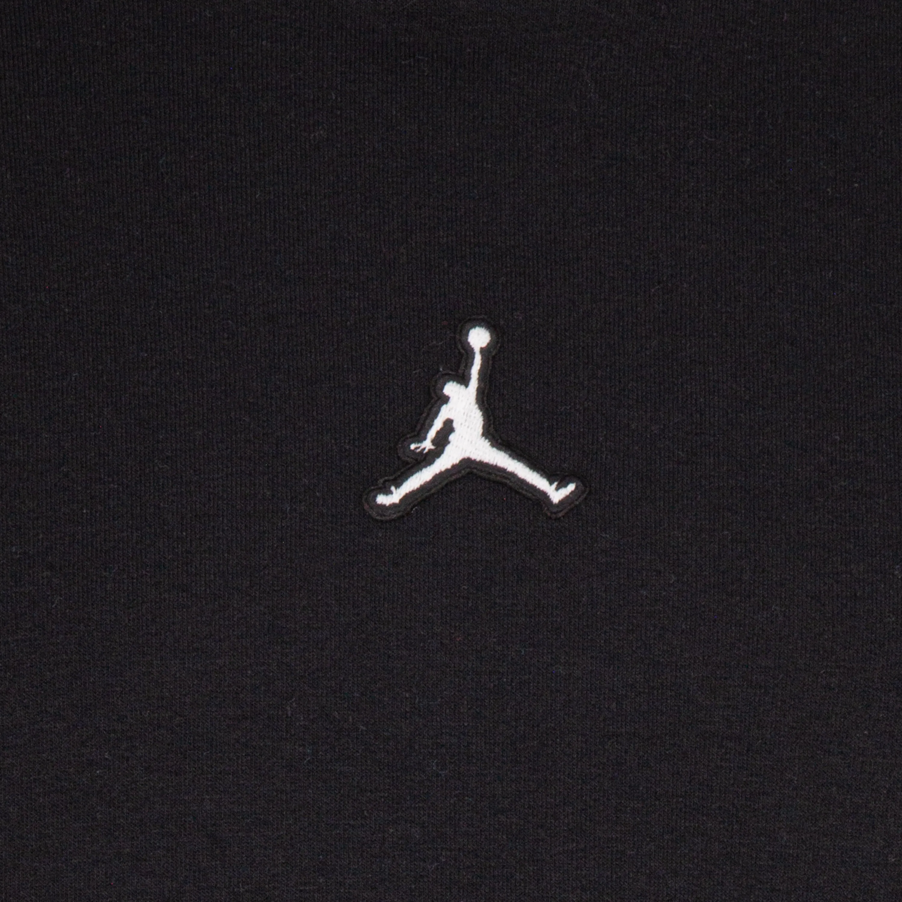 Black Jumpman Cropped Hoodie