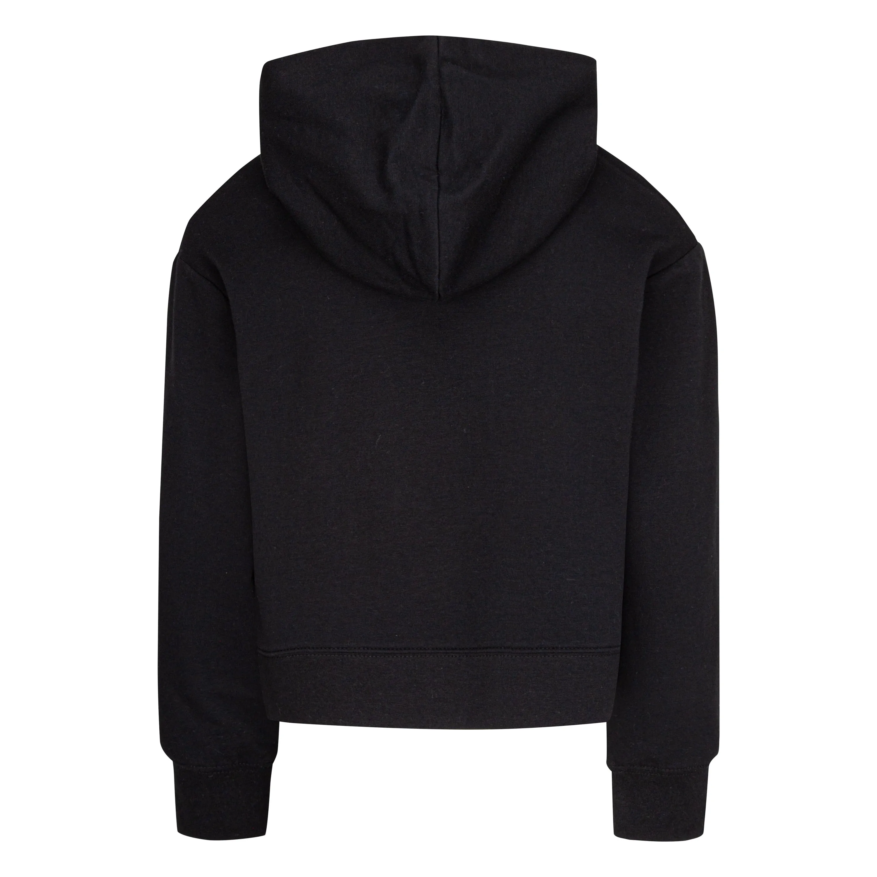 Black Jumpman Cropped Hoodie