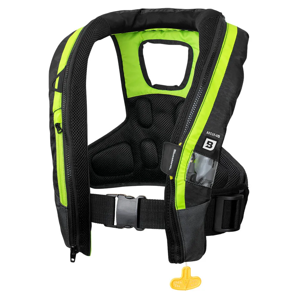 Bluestorm Arcus 40 Auto Type II Inflatable PFD - Hi-Vis Green [BS-ZD1H-22-HVS]