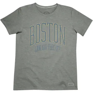 Boston Can You Feel It Crusher T-Shirt by Life is good