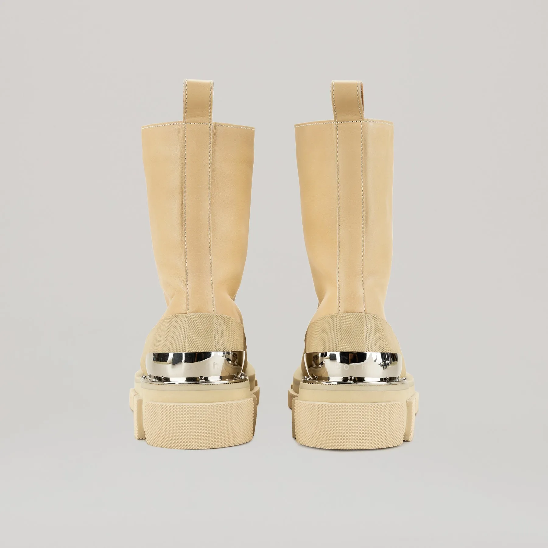 both - GAO HIGH BOOTS-BEIGE