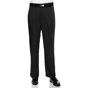 Boys Madison In-Seam Slim Fit Black Pants