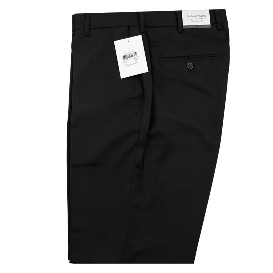 Boys Madison In-Seam Slim Fit Black Pants