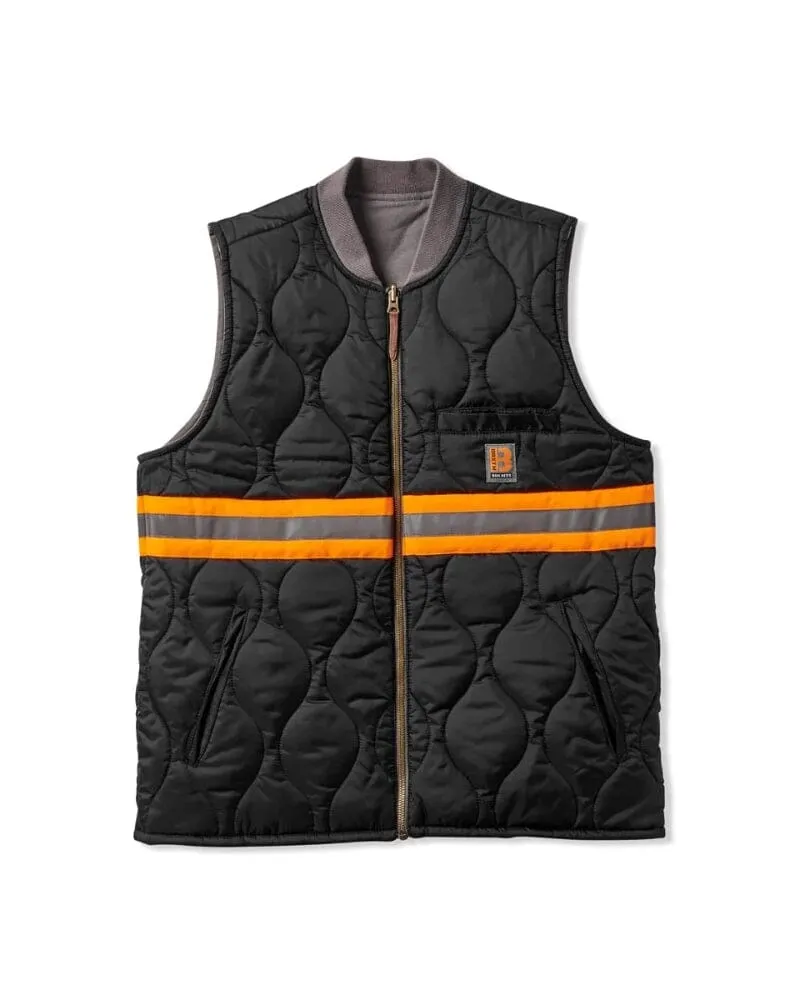 Builders Abraham Reversible Vest - Charcoal/Black