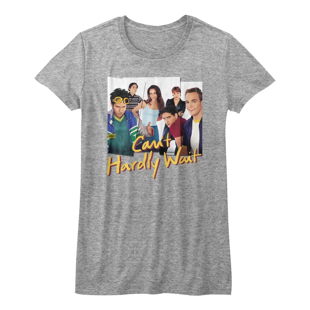 Cant Hardly Wait Group Photos Juniors T-Shirt