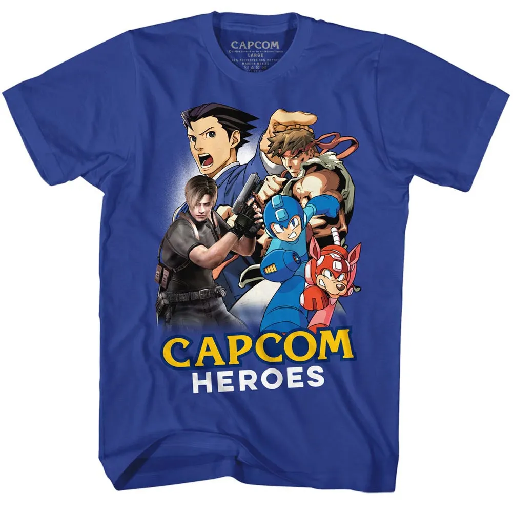 Capcom Cartoonmash Men's T-Shirt