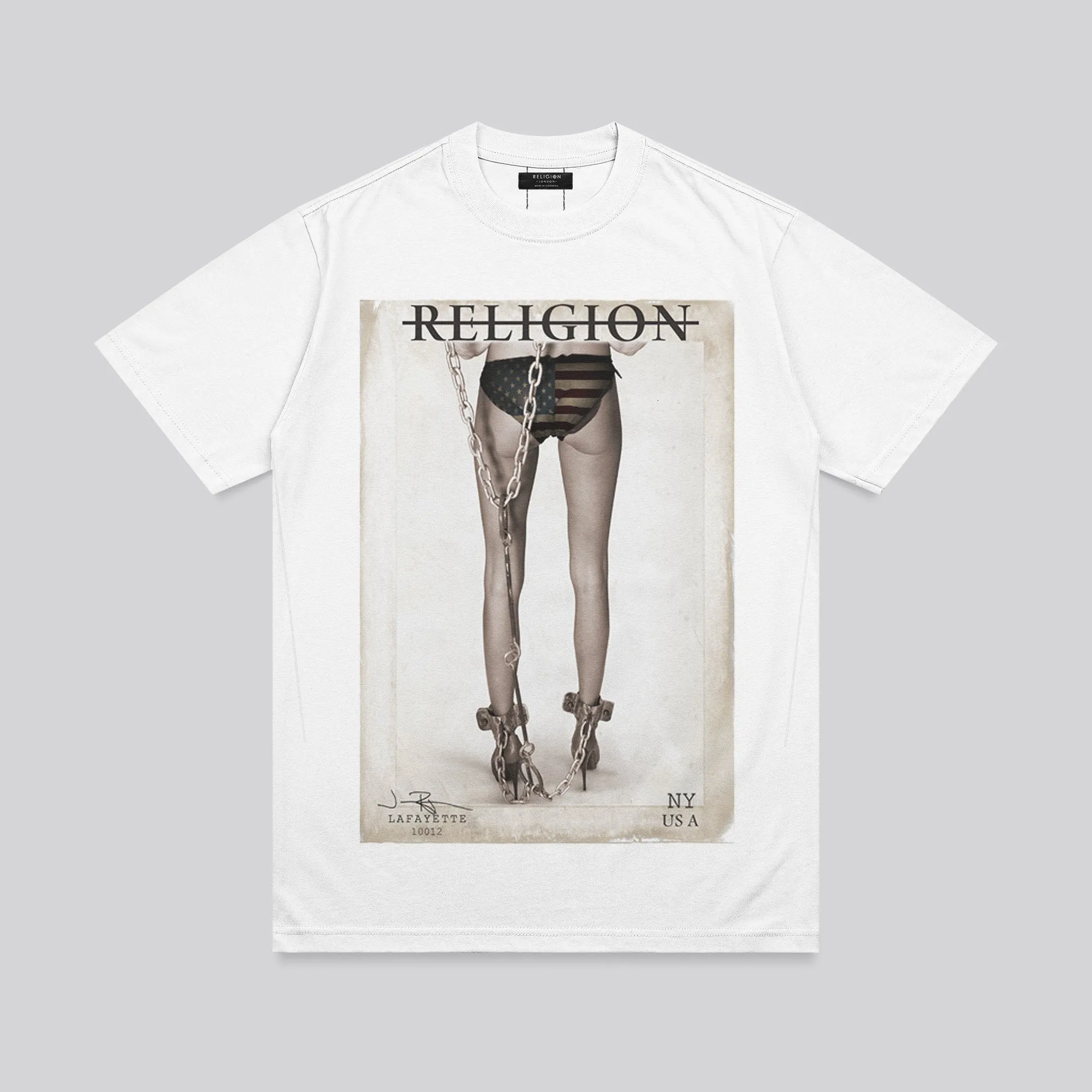 CHAIN GANG T-SHIRT WHITE