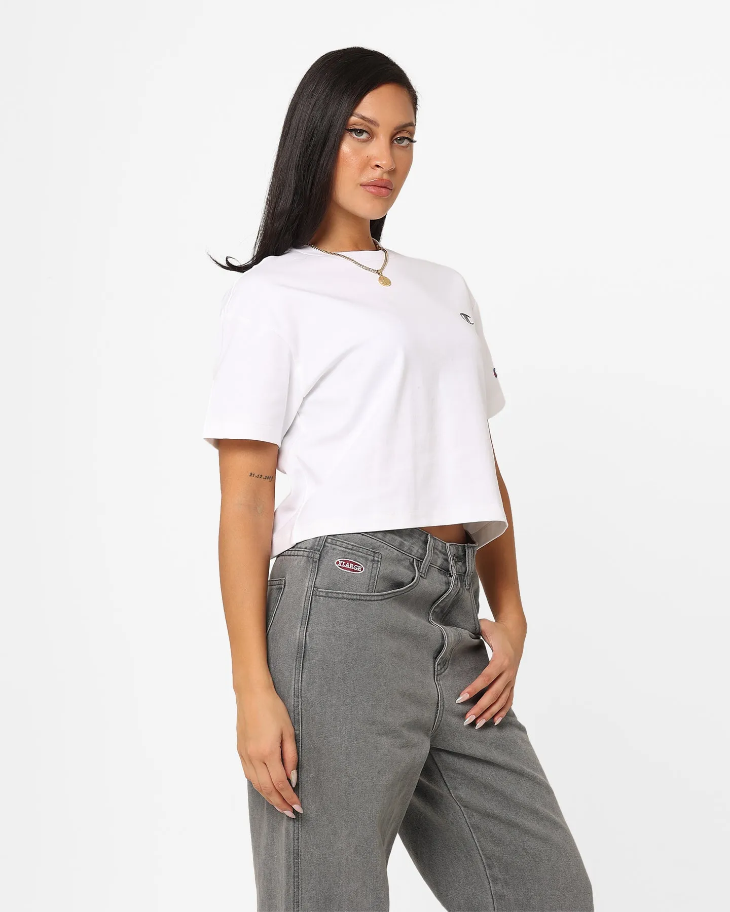 Champion Women's Rochester Base T-Shirt White