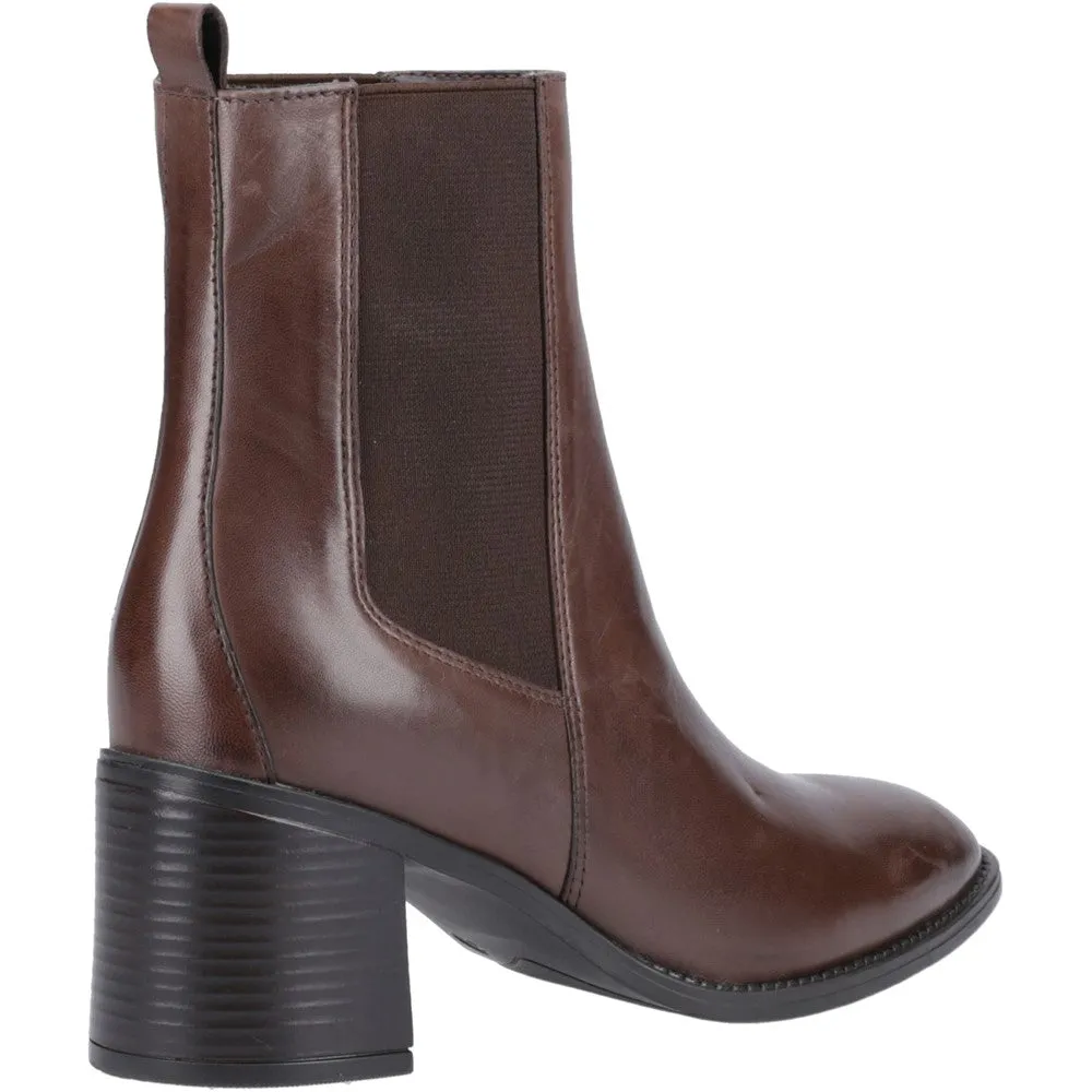 Chocolate Caroline Ankle Boots