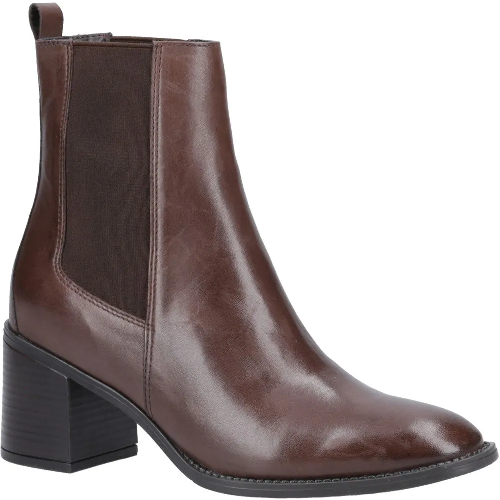 Chocolate Caroline Ankle Boots