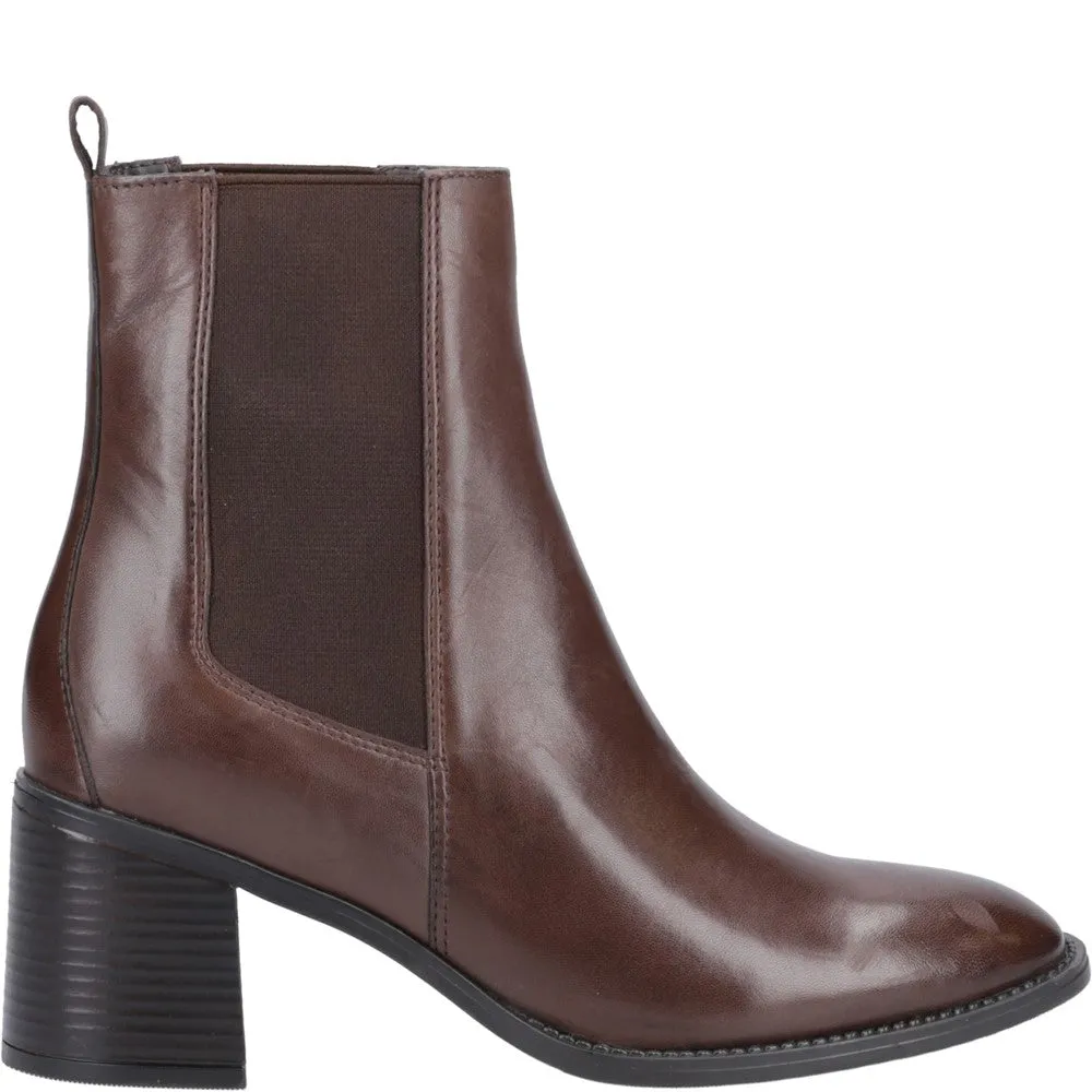 Chocolate Caroline Ankle Boots