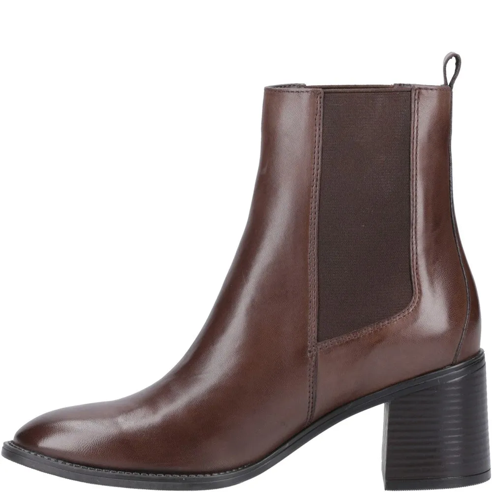 Chocolate Caroline Ankle Boots