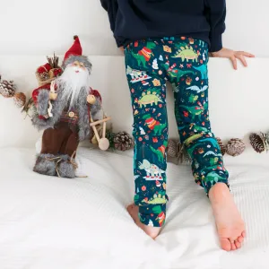 Christmas Dino Leggings