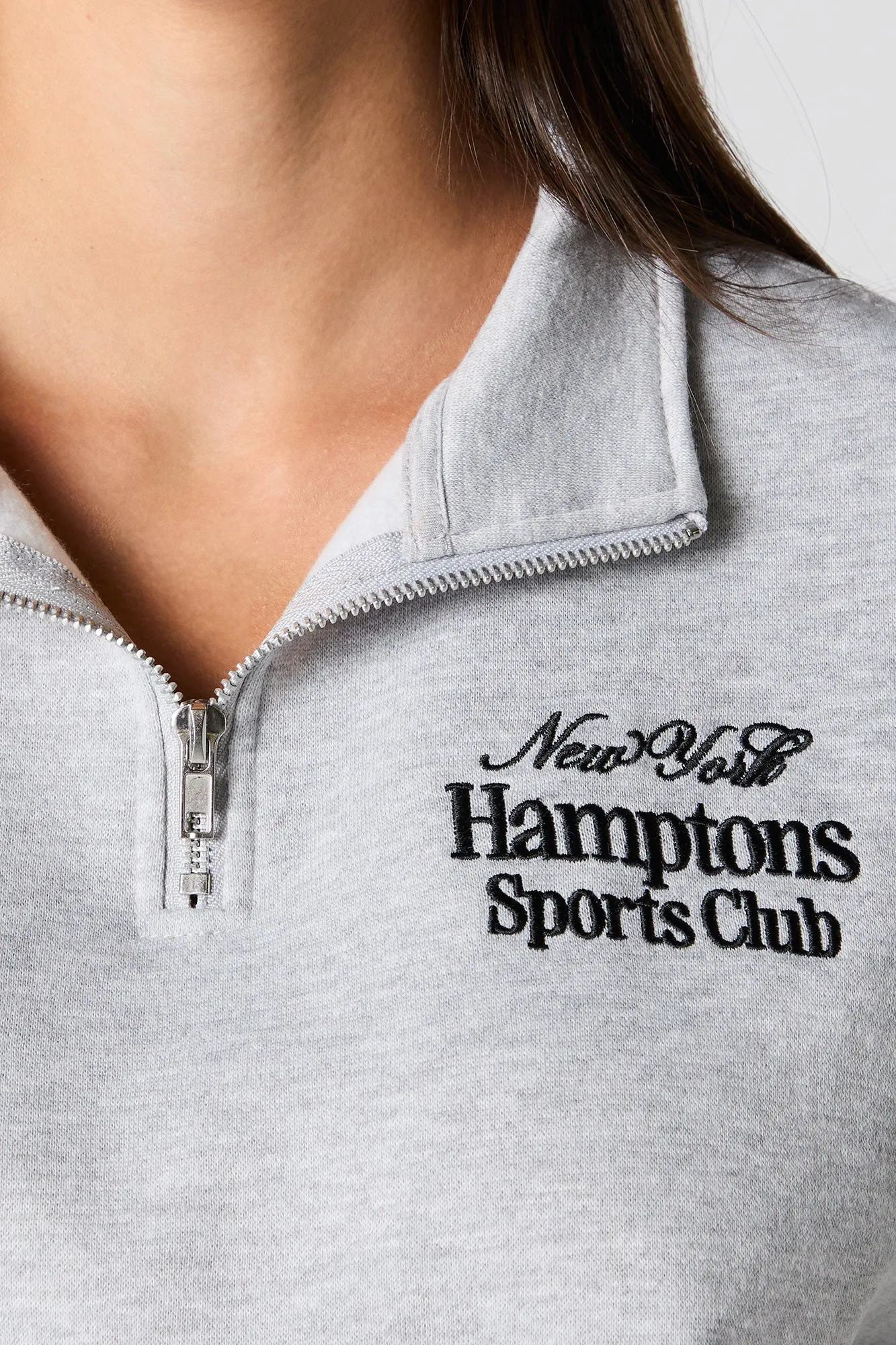 City Graphic Quarter Zip Sweatshirt