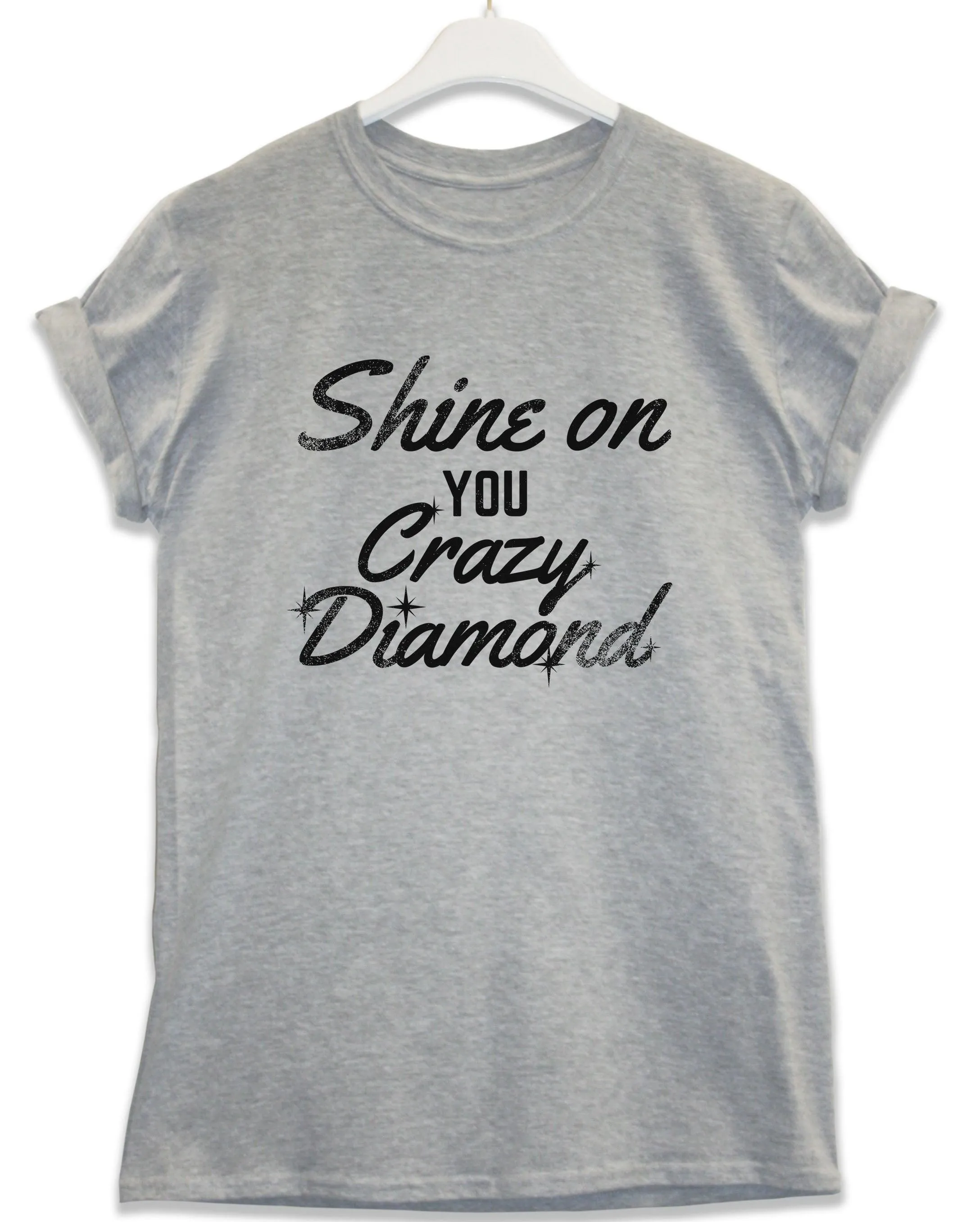 Crazy Diamond Lyric Quote T-Shirt