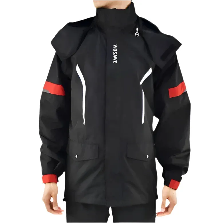 Cycling Raincoat Men Waterproof Windproof Rain Jackets Pants Suit Camping Fishing Clothing MTB Bike Ultralight Rainwear