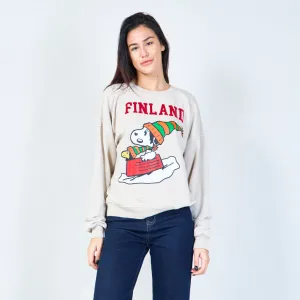 Finland graphic oversized sweatshirt wholesale