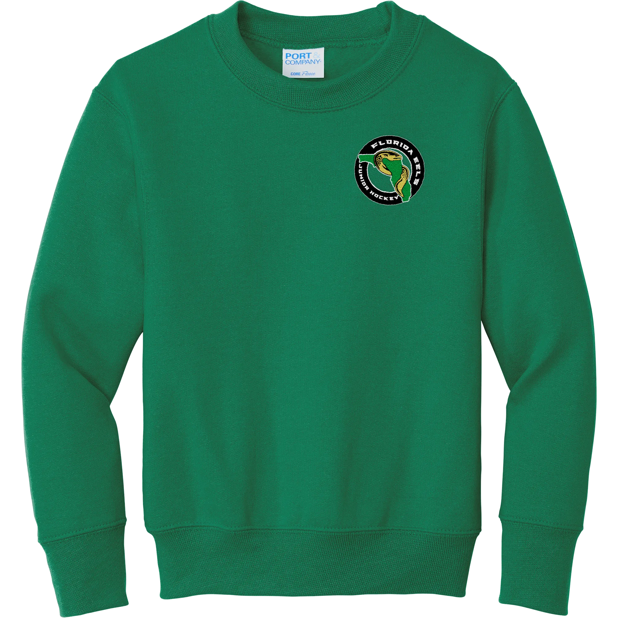 Florida Eels Youth Core Fleece Crewneck Sweatshirt