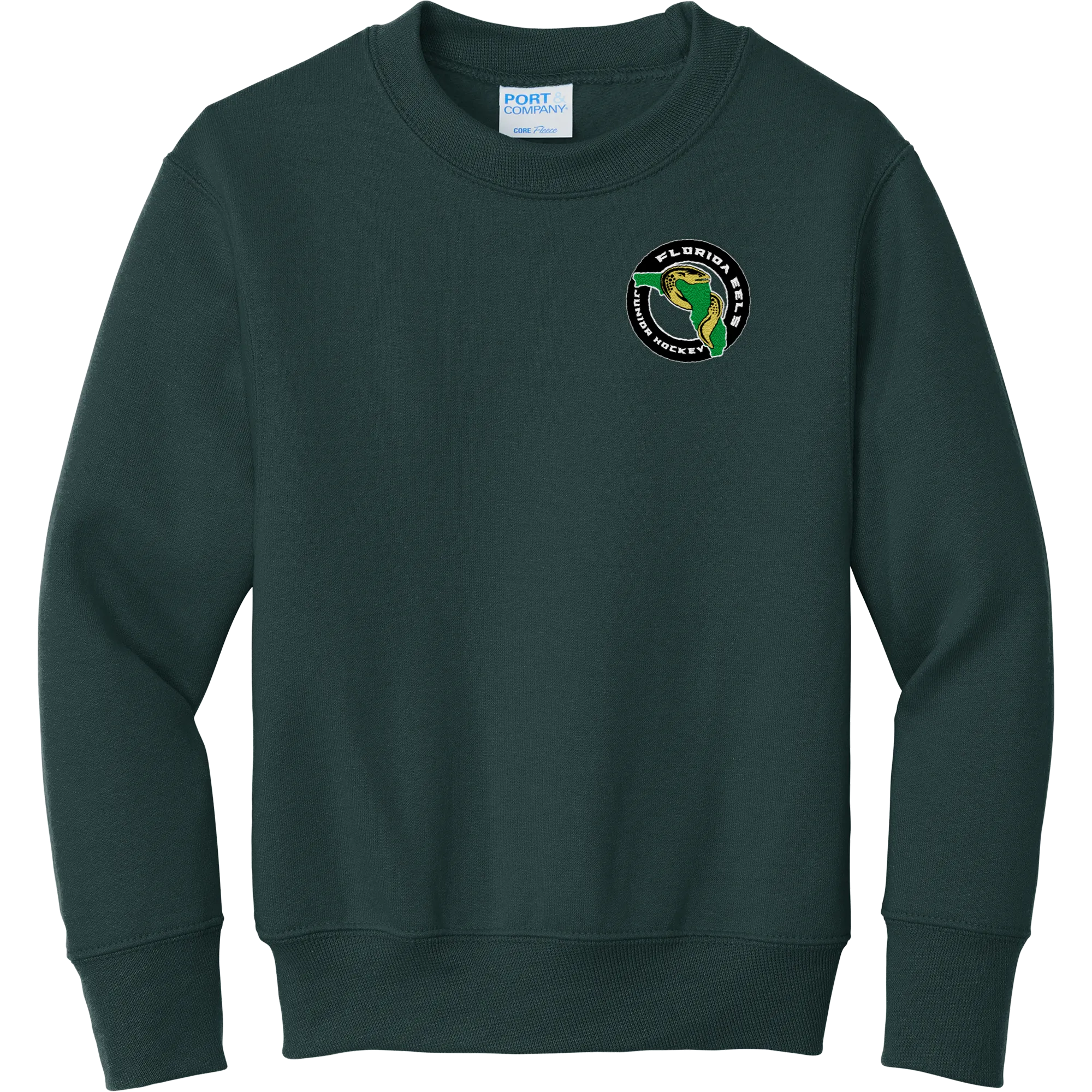 Florida Eels Youth Core Fleece Crewneck Sweatshirt