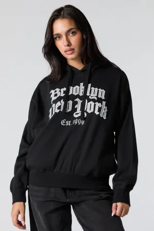 Graphic Fleece Hoodie