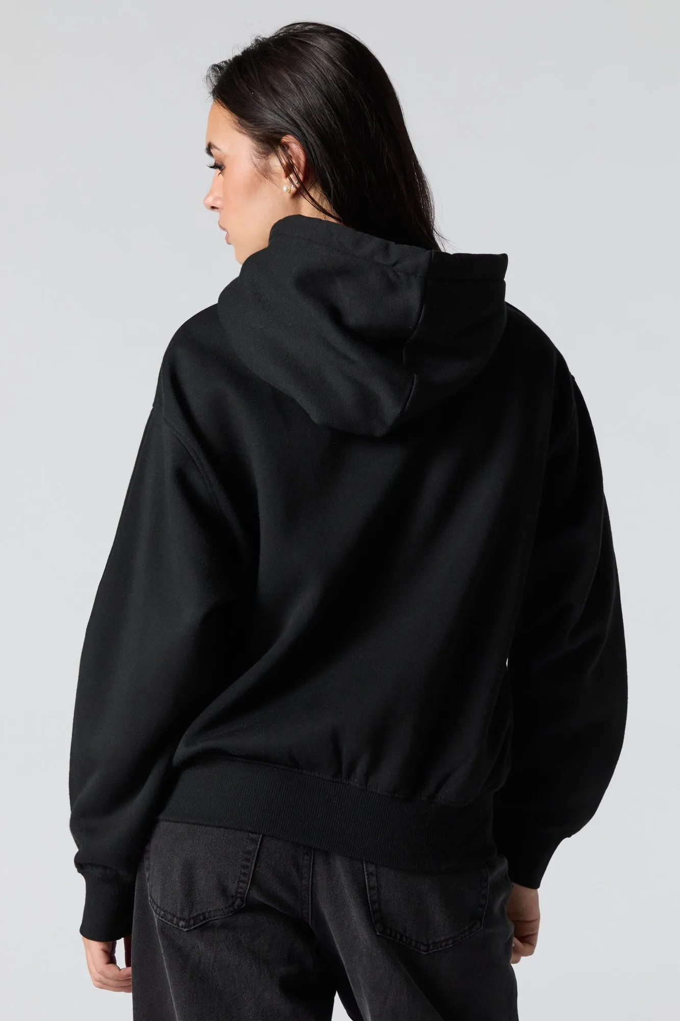 Graphic Fleece Hoodie