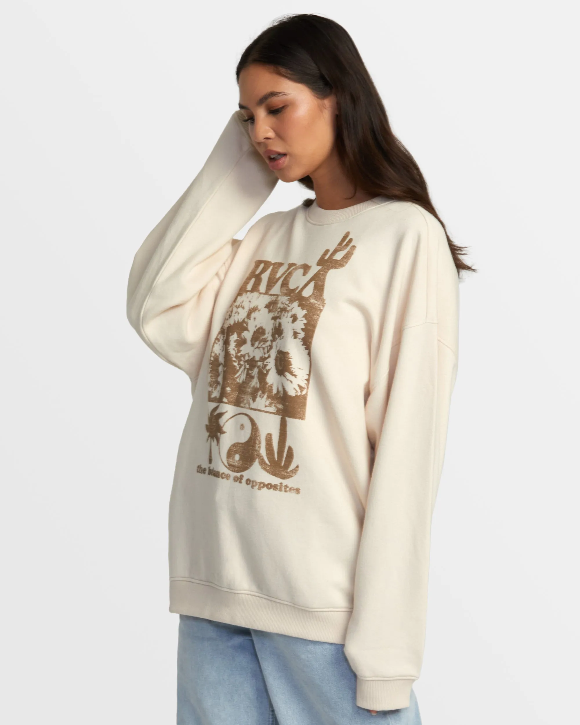 Hamilton Crewneck Sweatshirt - Latte