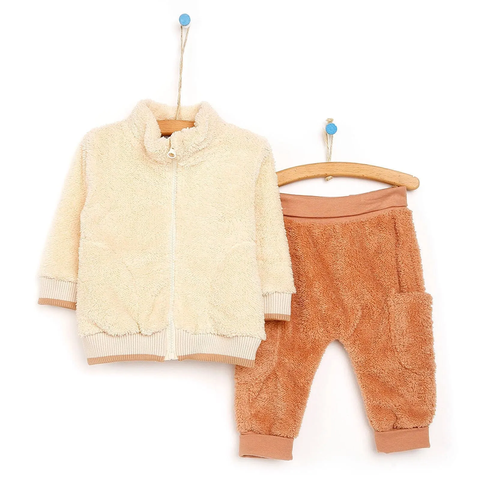 HelloBaby Cardigan - Bottom - Mink