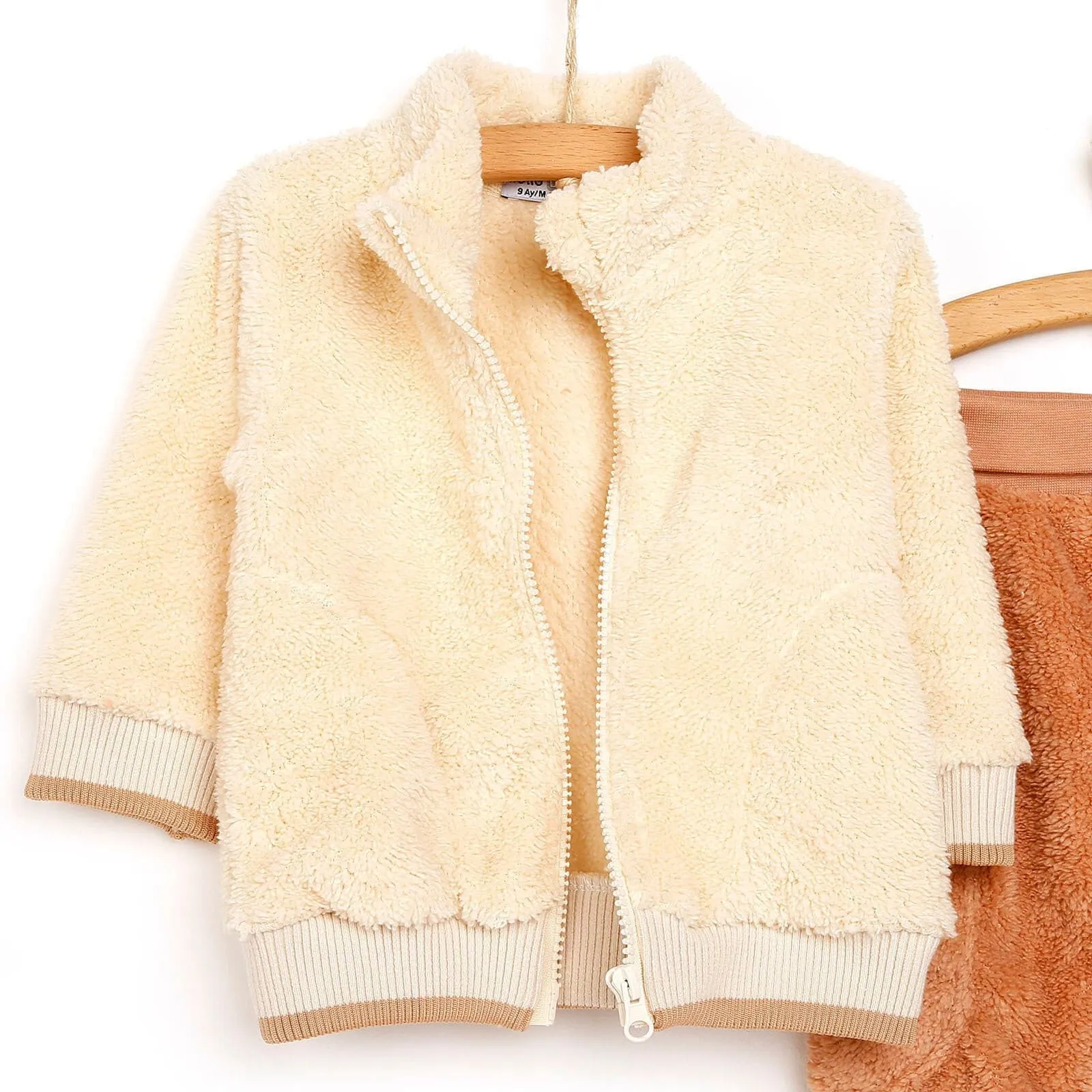 HelloBaby Cardigan - Bottom - Mink