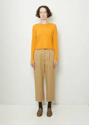 Ida Cashmere Sweater — Apricot