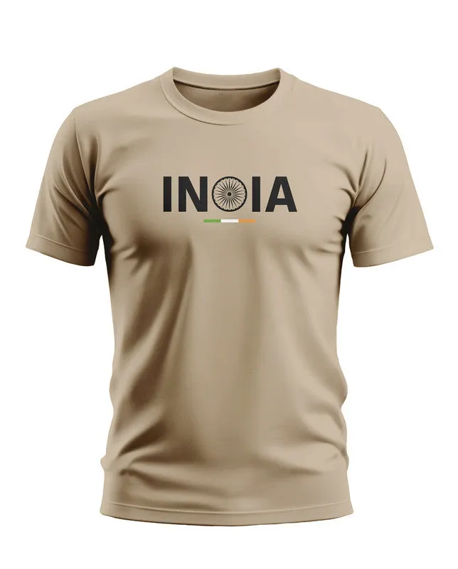 India Print Soft Cotton T-shirt