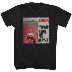 Jaws Newspaper Men's T-Shirt