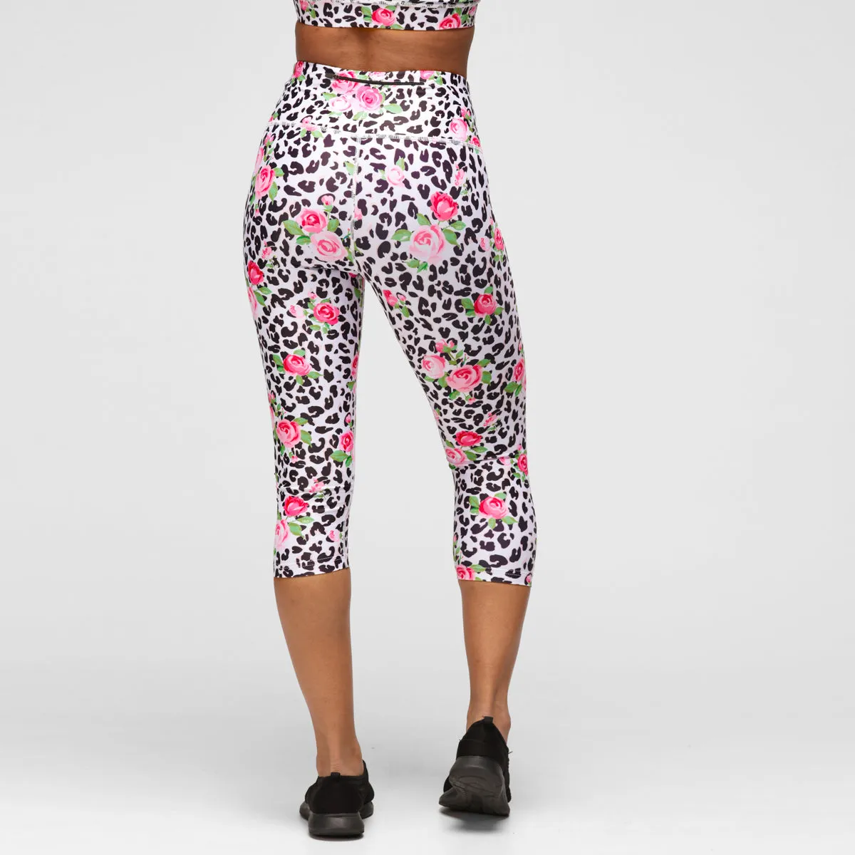 Jungle Rose Capri