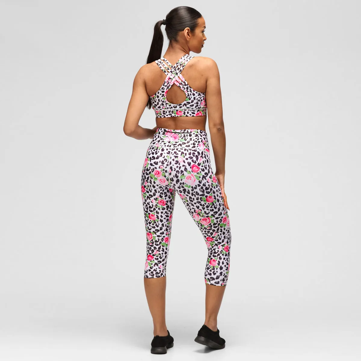 Jungle Rose Capri