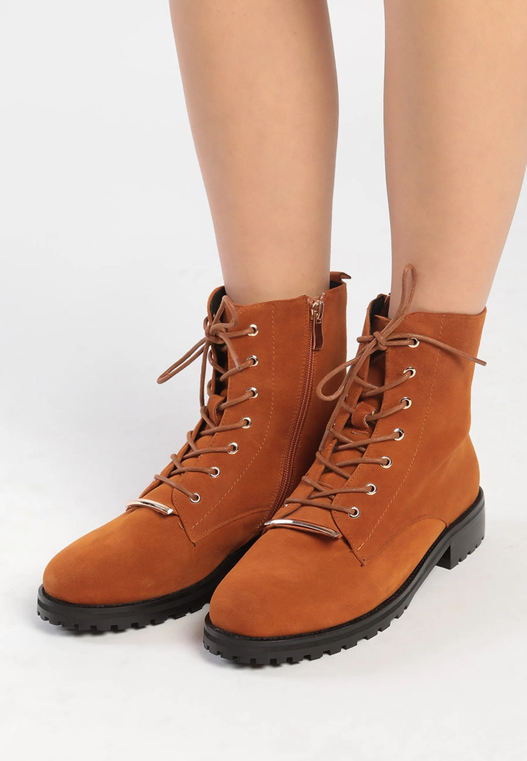 Lace-Up Chelsea Boots