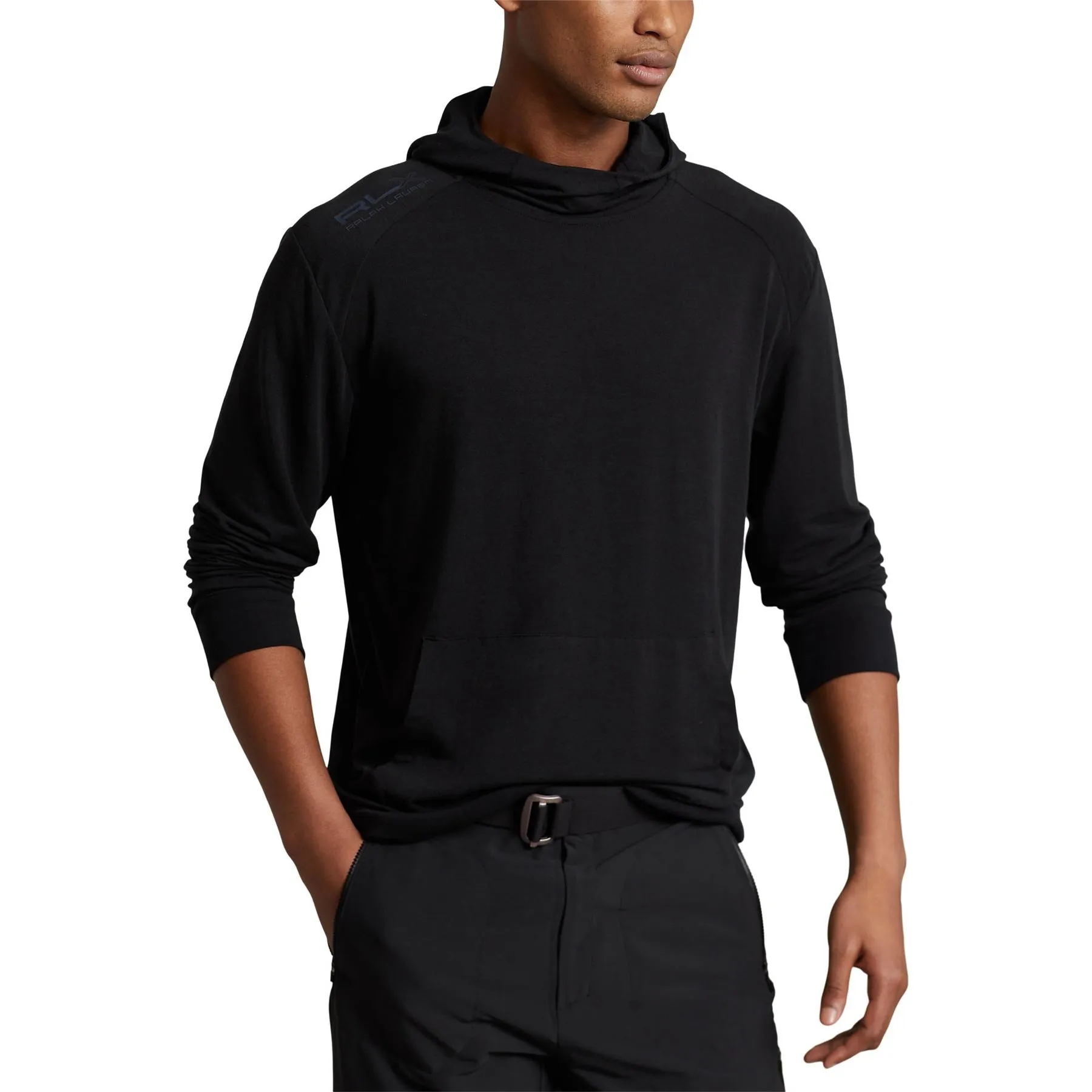 Long Sleeve-Pullover Polo Black - SS23