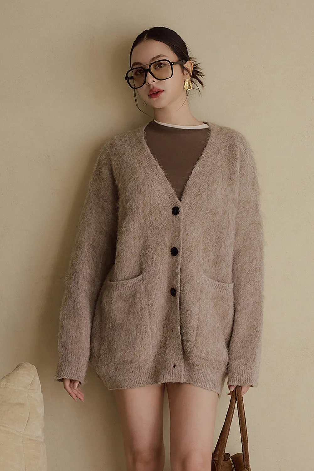 暖洋洋排釦開襟外套<br>Cozy Wool Cardigan