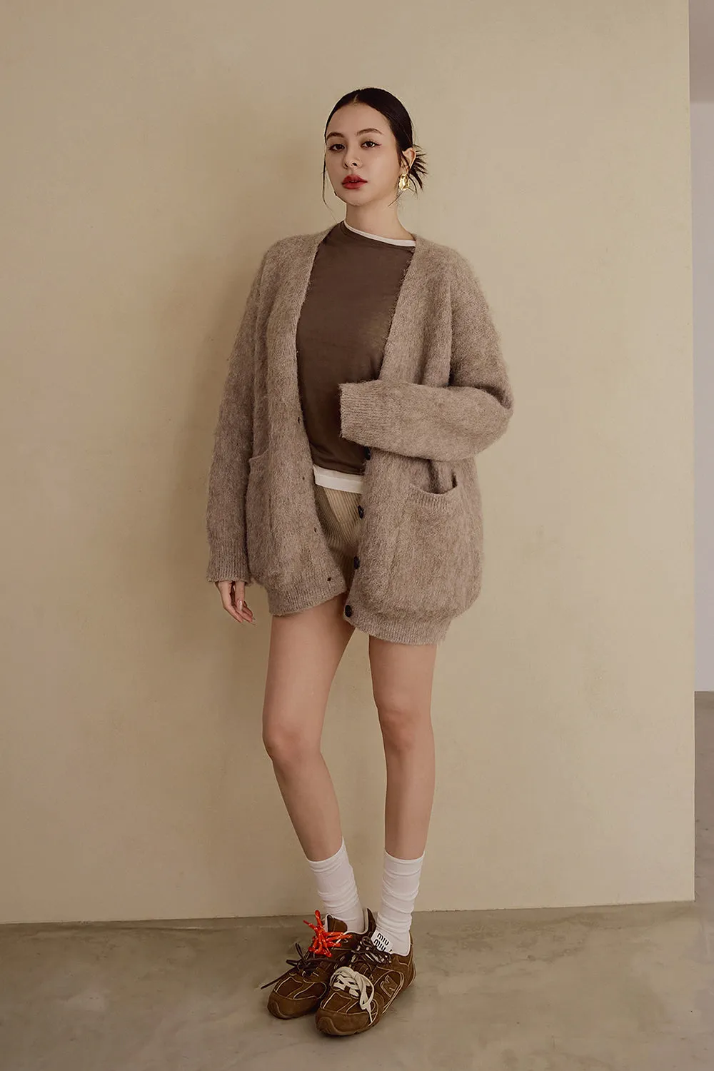 暖洋洋排釦開襟外套<br>Cozy Wool Cardigan