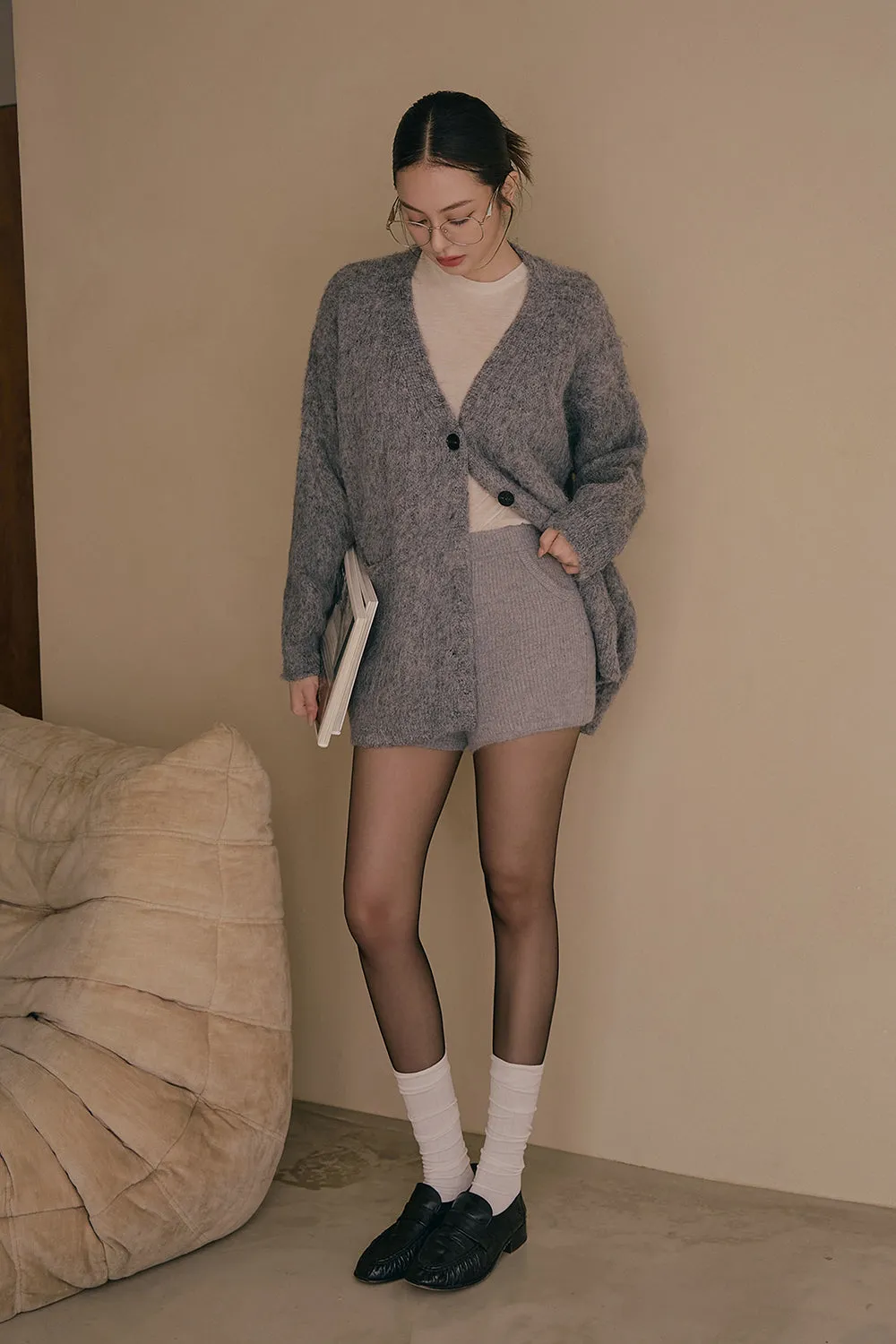 暖洋洋排釦開襟外套<br>Cozy Wool Cardigan