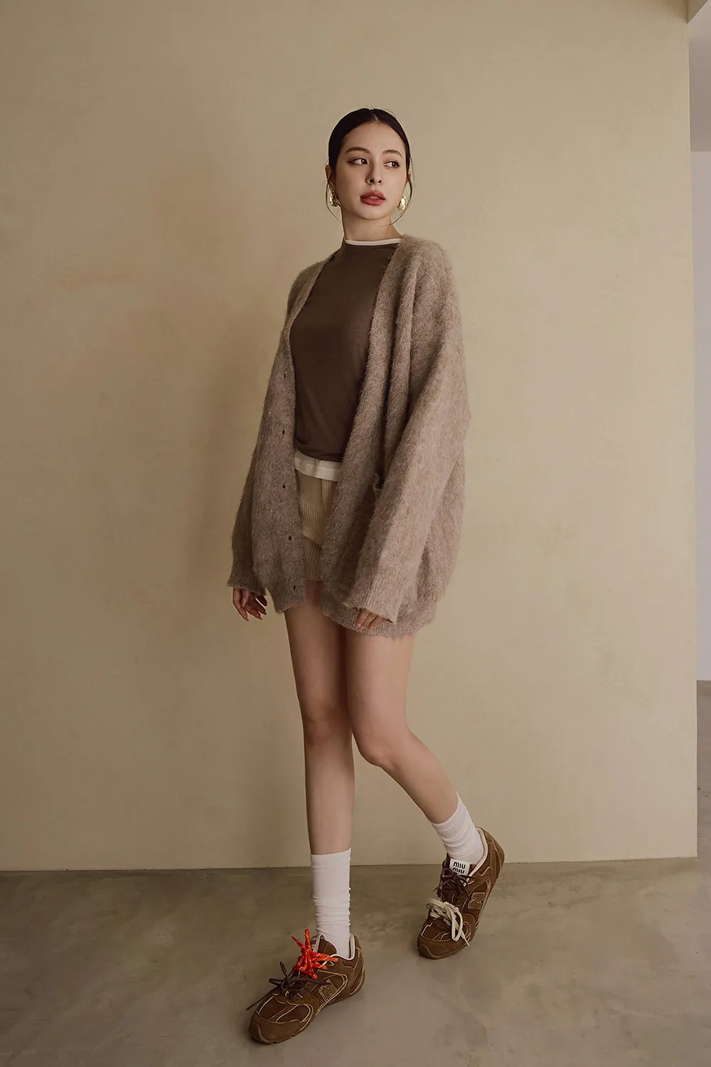 暖洋洋排釦開襟外套<br>Cozy Wool Cardigan