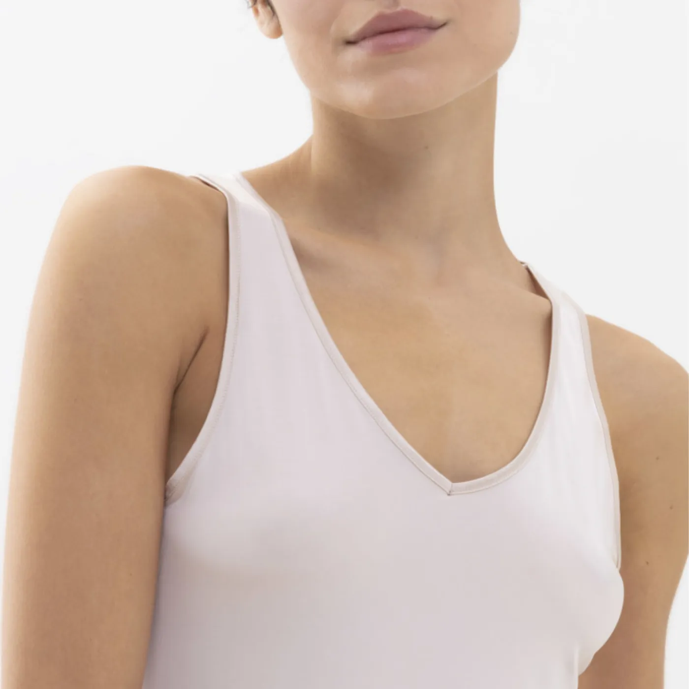 Mey V-Neck Cami | Natural