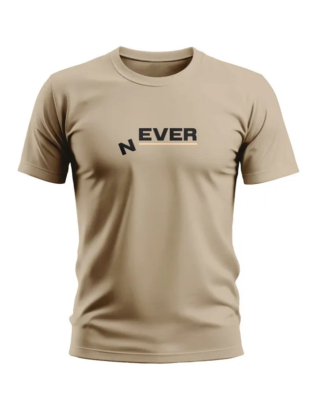 Never Designer Soft Cotton T-shirt