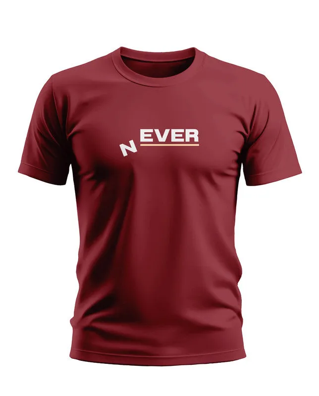 Never Designer Soft Cotton T-shirt