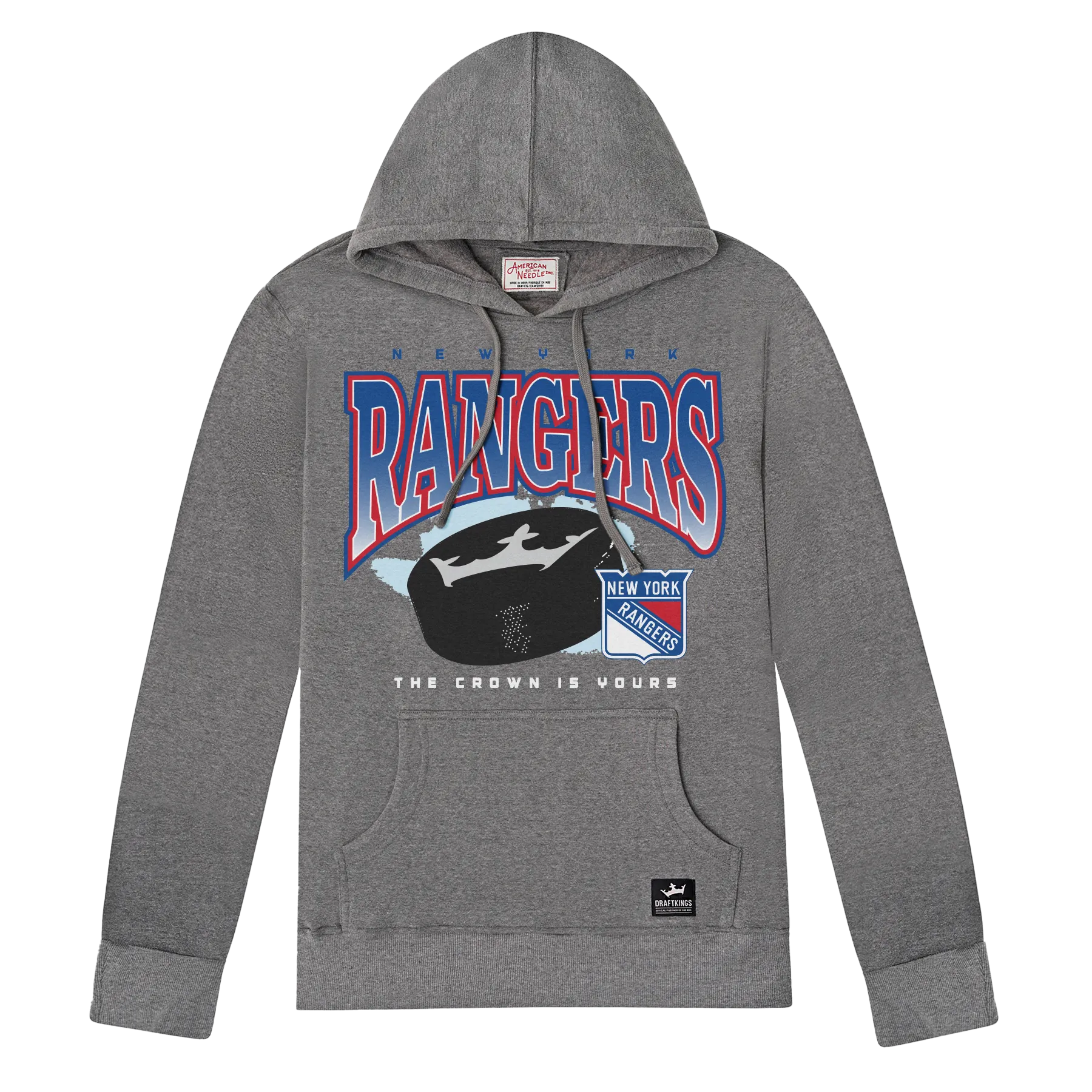 New York Rangers Puck Pipeline Hoodie