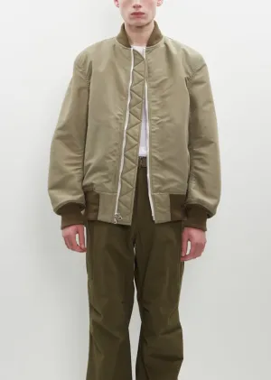 Nylon Reversible Twill Blouson