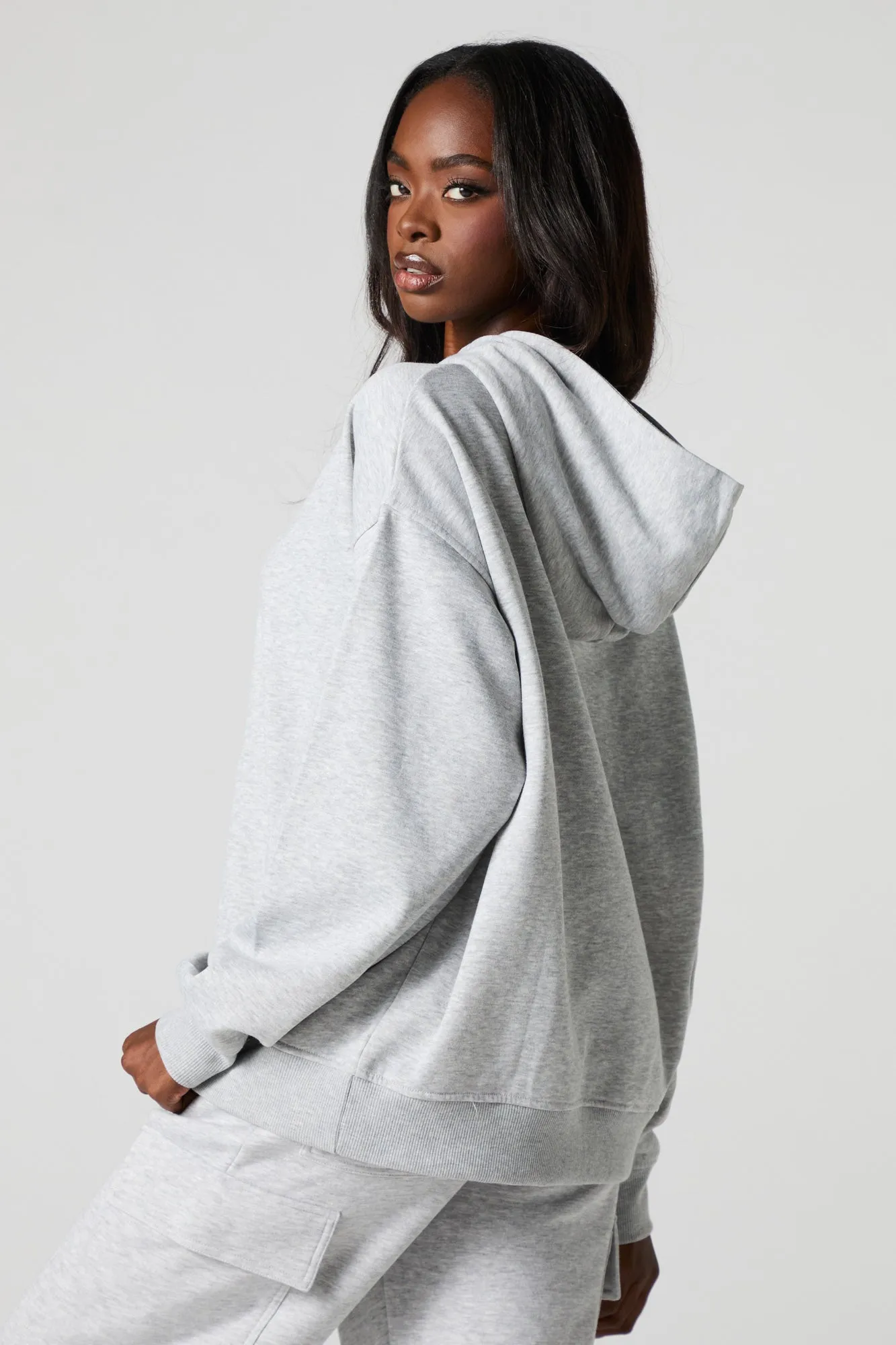 Oversized Fleece Hoodie