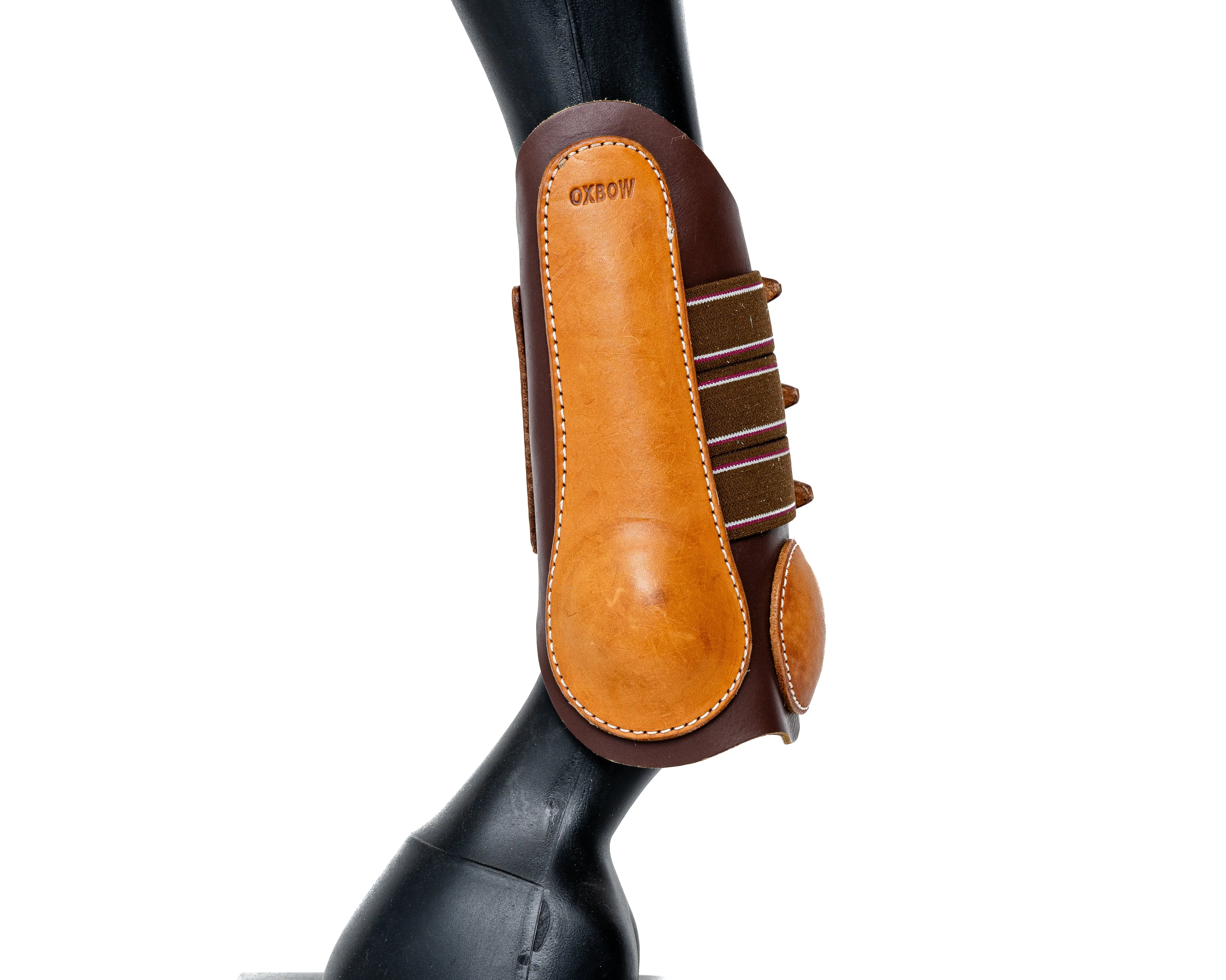 Oxbow Leather Splint Boots with Buckles