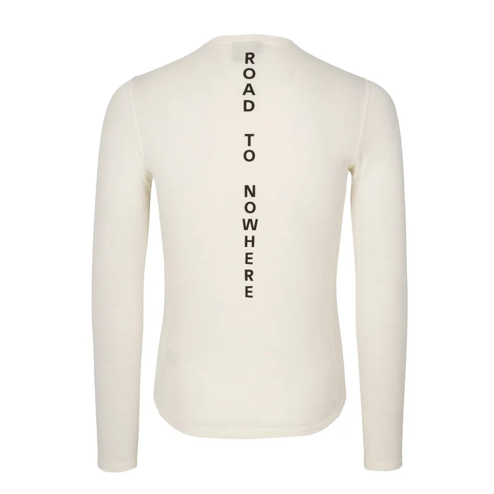 PAS NORMAL STUDIOS Thermal Long Sleeve Women Baselayer - Off White