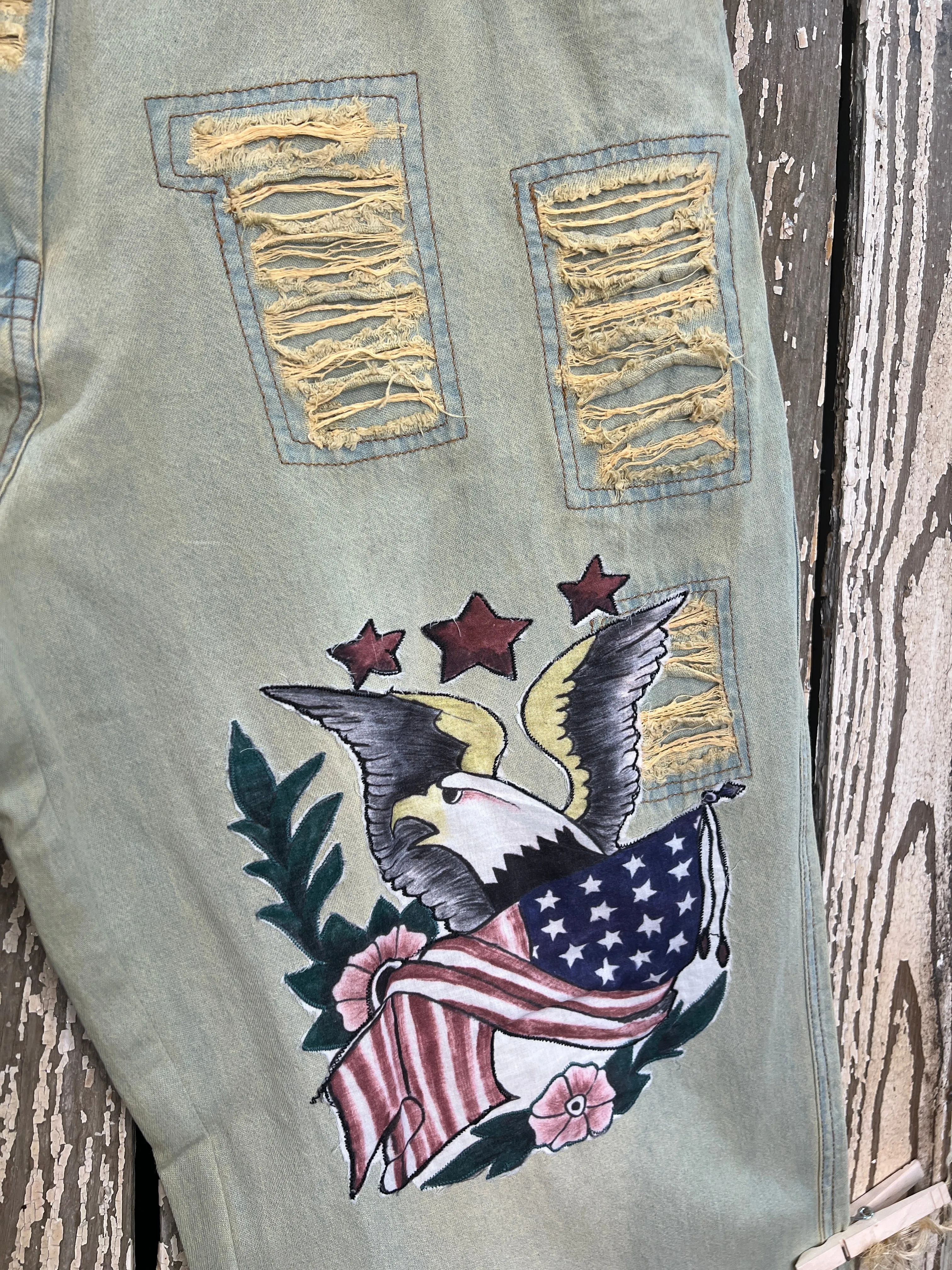 Patriotic Jeans by The Paper Lace